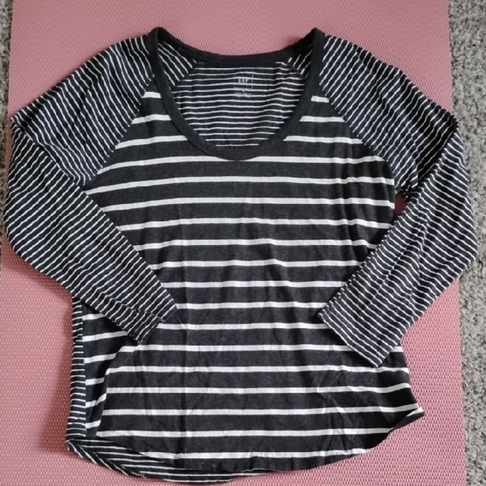 Gap Vintage Wash Striped Top
